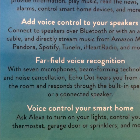 Amazon echo dot NWT never opened - Picture 4 of 7